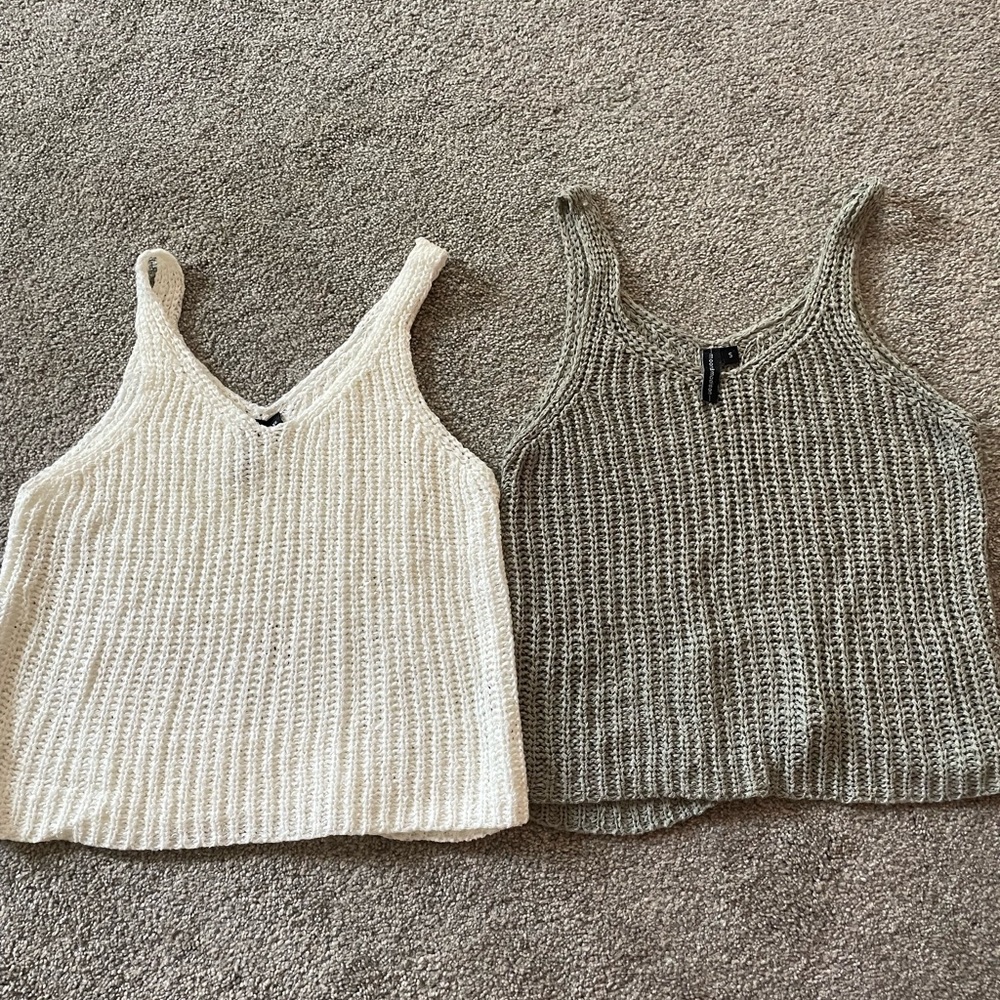 Sweater tanks